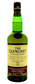 Glenlivet - Single Malt Scotch 15 yr Speyside French Oak (750ml)